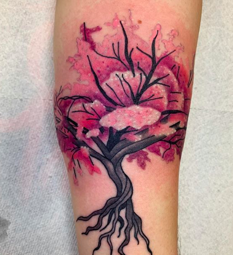 Cherry Blossom Tattoo Designs & Ideas to Try in 2024 - Tattoo Stylist