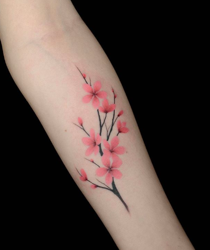 Cherry Blossom Tattoo Designs & Ideas to Try in 2024 - Tattoo Stylist