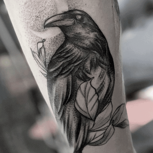Raven Tattoo - 200+ Crow Tattoo Designs To Inspire You - Tattoo Stylist