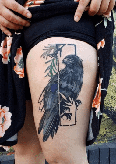 Raven Tattoo Images Browse 7177 Stock Photos  Vectors Free Download with  Trial  Shutterstock