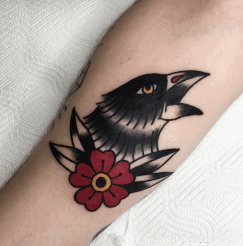 7499 Raven Tattoo Images Stock Photos 3D objects  Vectors   Shutterstock