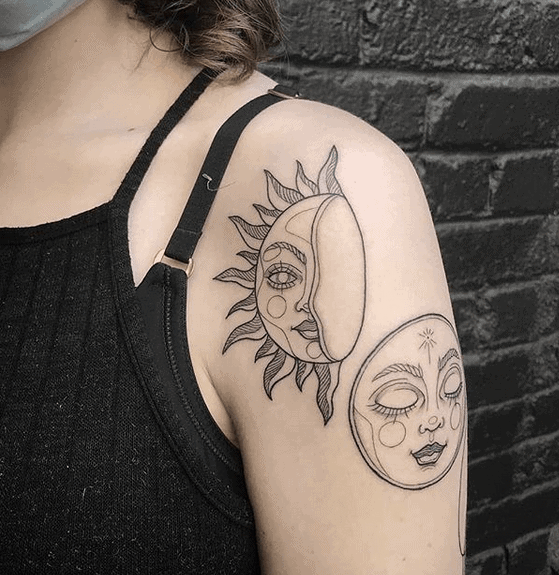 Jade moon tattoo