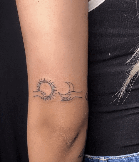 60 Best Sun and Moon Tattoos and Designs for 2023