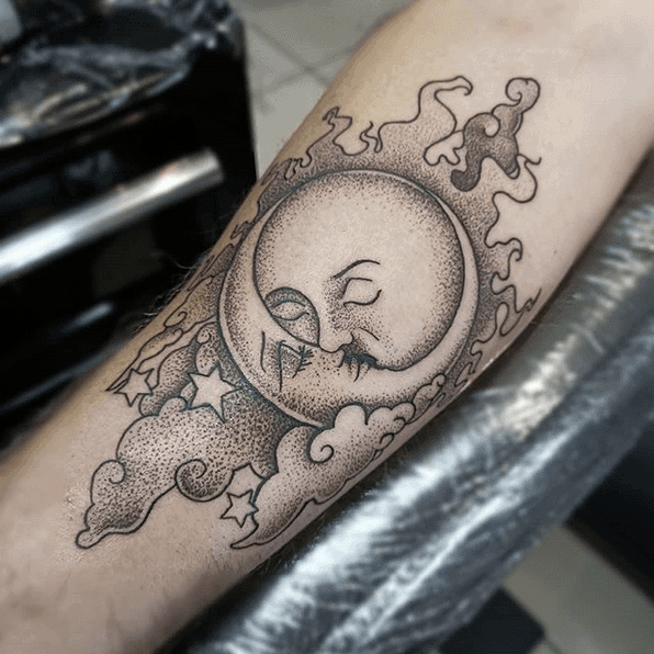 Moon Tattoo You Ve Always Wanted Crescent Full Moon Phases More 21 Guide Tattoo Stylist