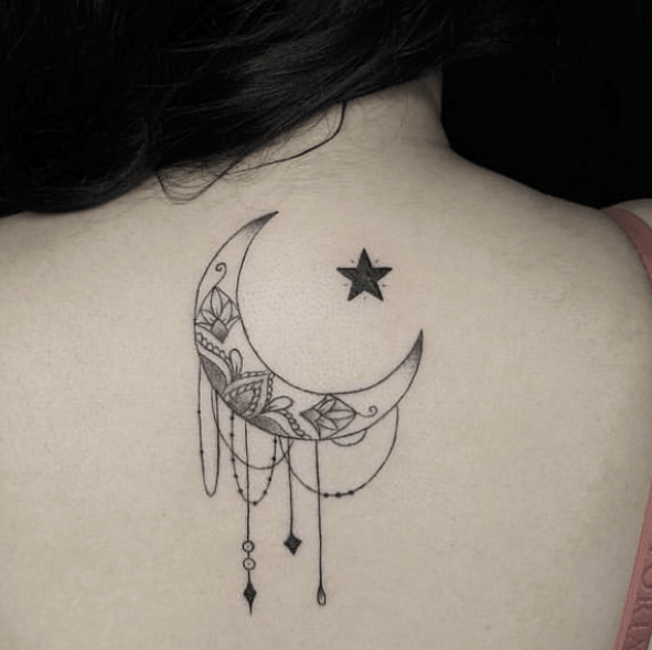 30 Examples of Amazing and Meaningful Moon Tattoos  For Creative Juice