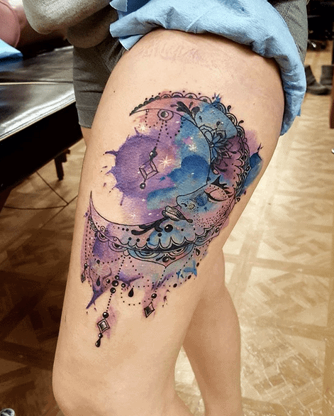 watercolor fish tattoo cover up by ellegottzi on DeviantArt