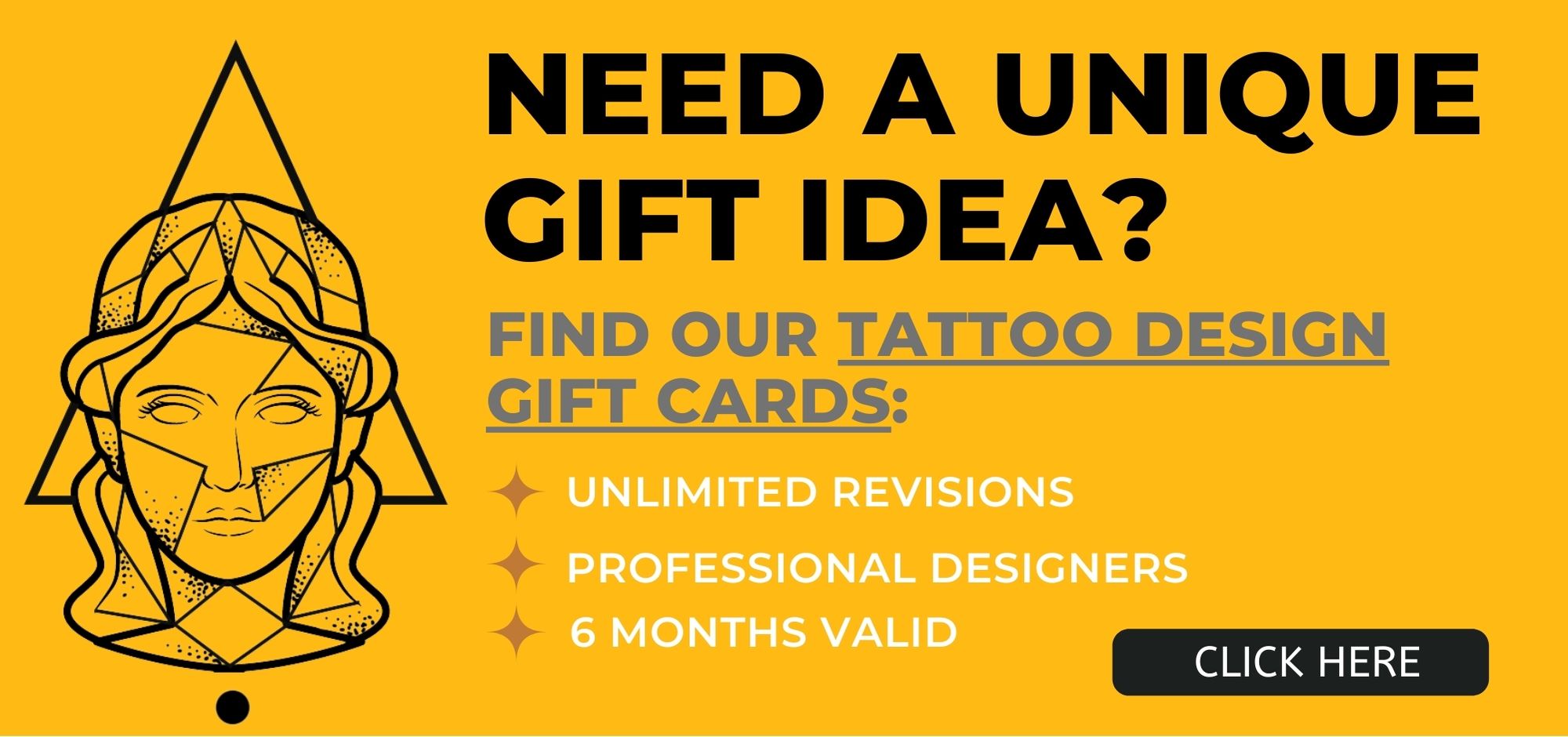Tattoo-Design-Geschenkkarte