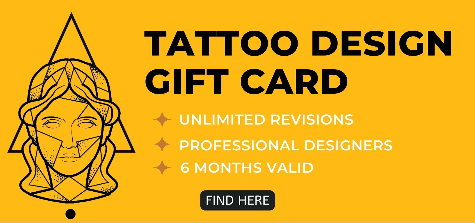 tattoo design gift card