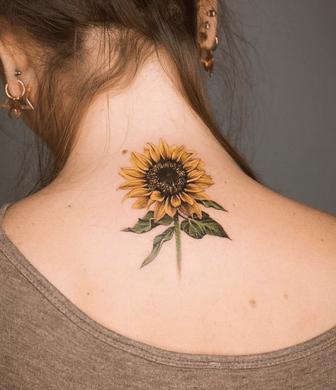 Sunflower tattoo  Best Tattoo Ideas For Men  Women