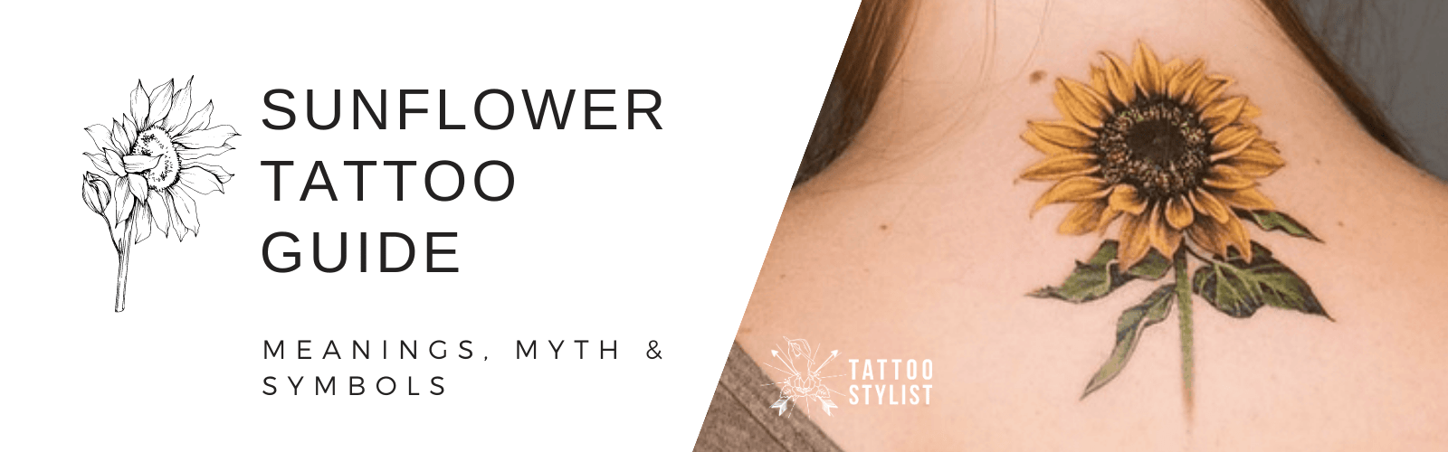 Sunflower Tattoo - Ideas To Spark Your Floral Tattoo - Tattoo Stylist