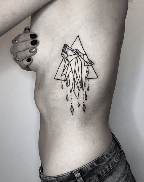 Discover 89+ about geometric wolf tattoo unmissable .vn