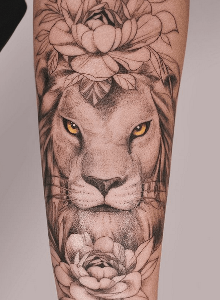Lion Tattoo Hip - Best Tattoo Ideas Gallery