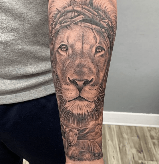 Lion Tattoo Meaning  Inspiration  Chronic Ink