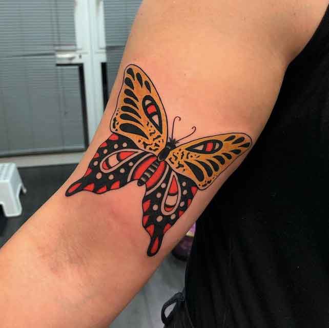 monarch butterfly tattoo colorfulTikTok Search
