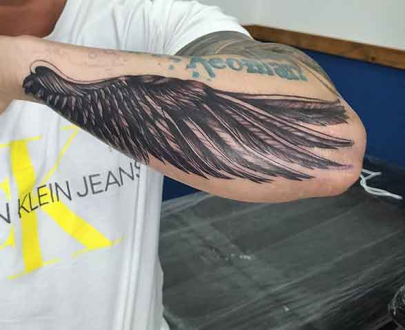Wing Tattoos 30 Inspirational Designs and Meaning  Symbolism  100 Tattoos