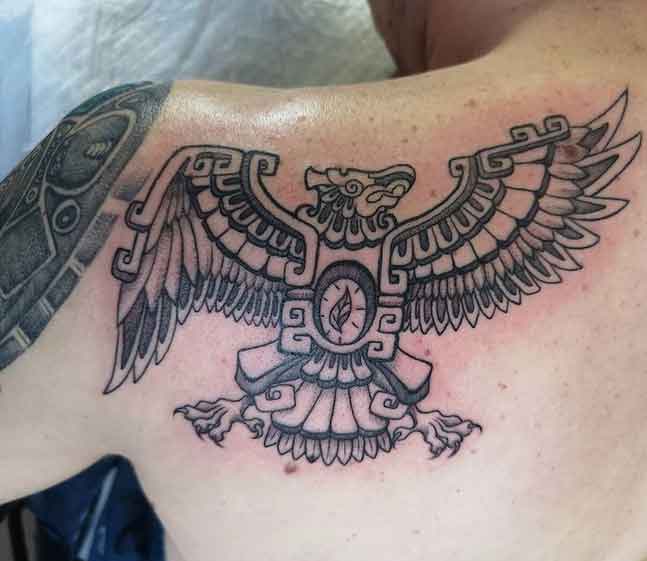 40 Aztec Tattoo Meaning  Design Ideas 2023 Updated  Saved Tattoo