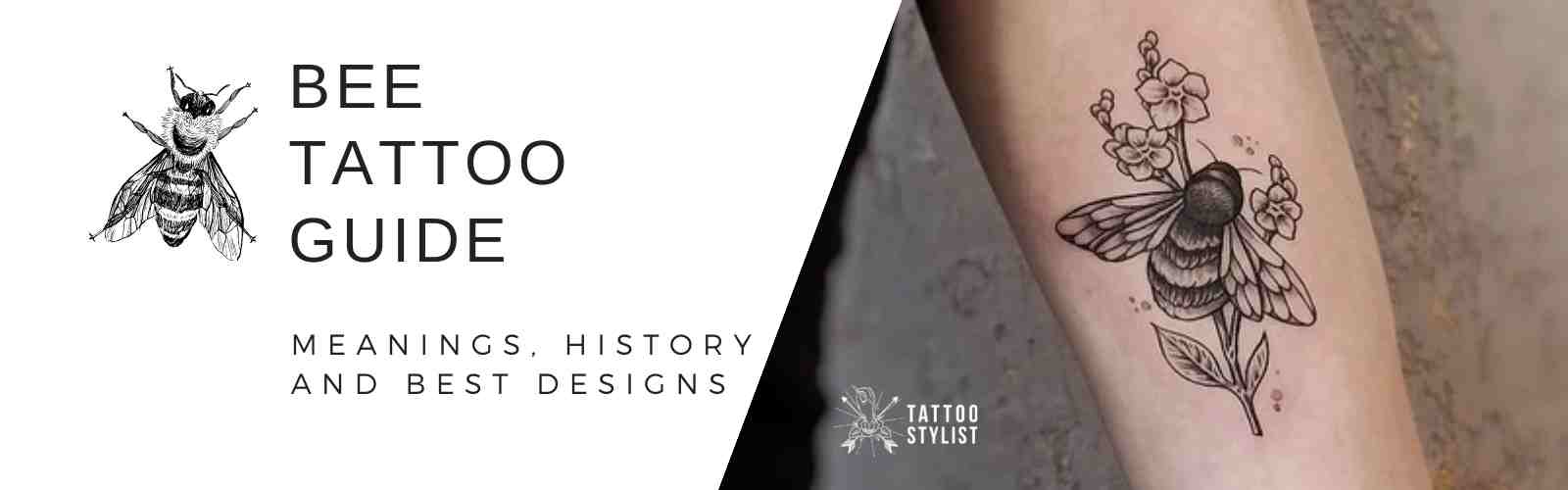 bee tattoo ideas featured image
