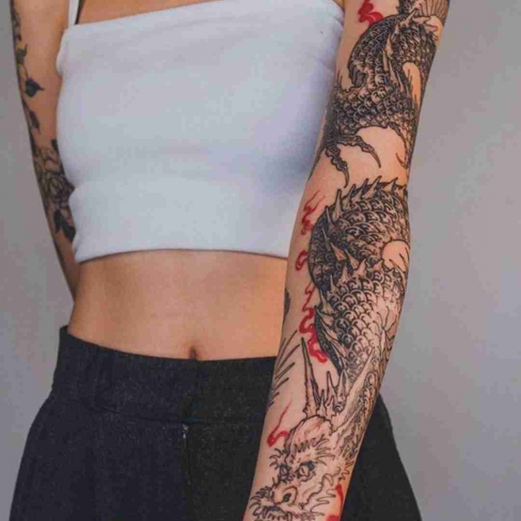 Dragon tattoo art, Japanese dragon tattoos, Dragon tattoo