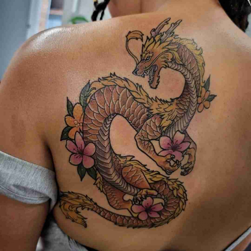 Tattoo uploaded by @tredtattooer • Double dragons • Tattoodo