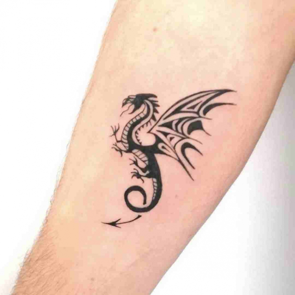 Drogon Semi-Permanent Tattoo. Lasts 1-2 weeks. Painless and easy to apply.  Organic ink. Browse more or create your own. | Inkbox™ | Semi-Permanent  Tattoos