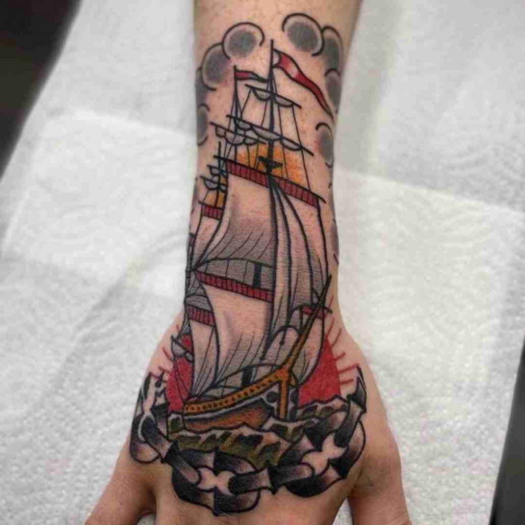 Explore the 6 Best ship Tattoo Ideas (February 2019) • Tattoodo
