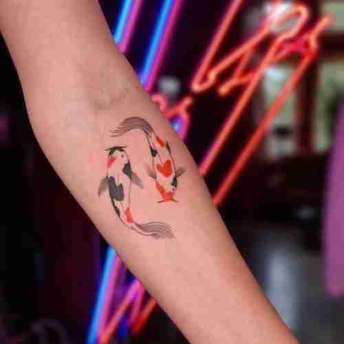 Guide To Koi Fish Tattoo Designs: Meaning, Color, Direction with 80+  Examples - Tattoo Stylist