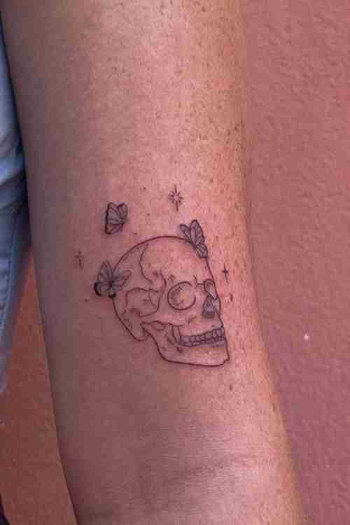Buy Pirate Skull Tattoo Online In India - Etsy India