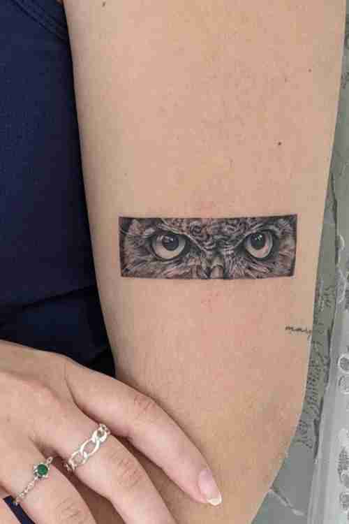 Cute Lovely Small Owl Feather Angel Arm Cartoon Tattoos Stickers Women  Children Custom Tattoo Temporary Body Art Black Tatoos - AliExpress