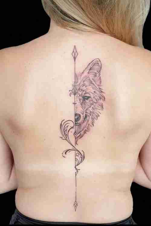 Art Immortal Tattoo : Tattoos : Flower : Feminine line work tattoo sun and  moon