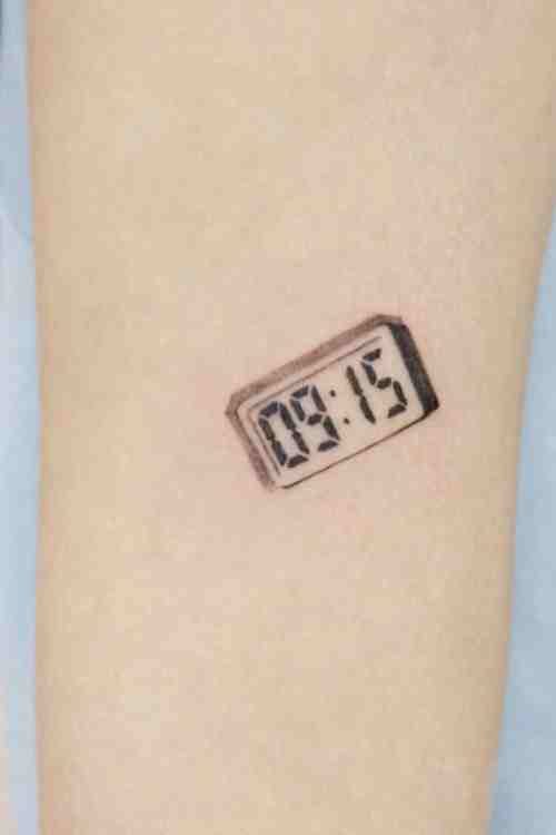 2038 Clock Tattoo Design Images Stock Photos  Vectors  Shutterstock