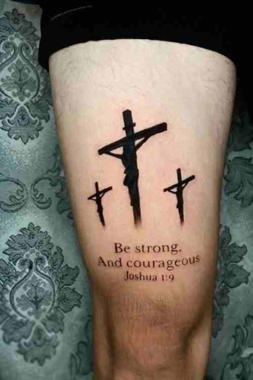 3 Cross Tattoo Meaning  Symbolism Christianity
