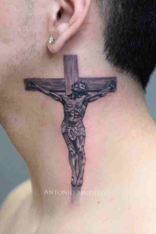 Jesus Christ tattoo by Tuzinho Tattoo | Photo 18519