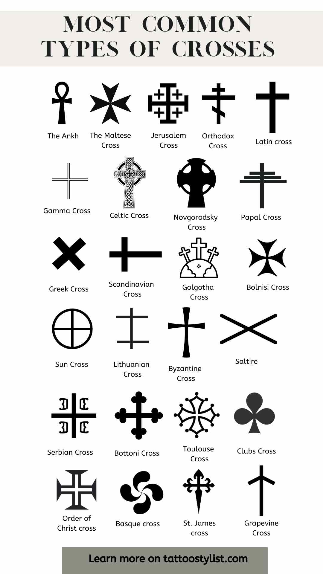 Ultimate Cross Tattoo Guide With 100+ Examples - Tattoo Stylist