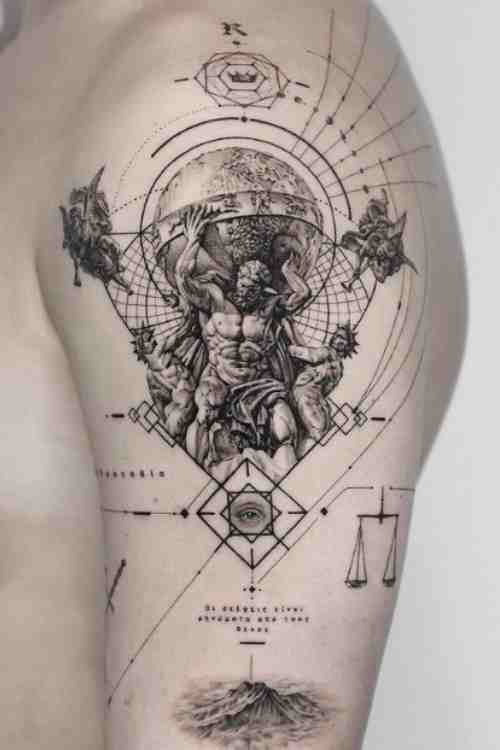 101 Amazing Atlas Tattoo Designs You Need To See!